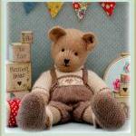 Romeo Bear / Teddy Bear Knitting Pattern/ Pdf/..