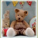 Romeo Bear / Teddy Bear Knitting Pattern/ Pdf/..